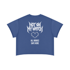Unisex Boxy Raw Edge T-Shirt