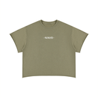 Unisex Boxy Raw Edge T-Shirt